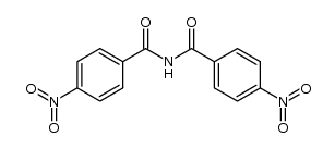 bis-(4-nitro-benzoyl)-amine Structure