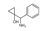 1-(氨基(苯基)甲基)环丙醇结构式