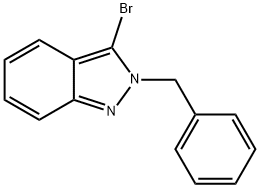 2-Benzyl-3-bromo-2H-indazole结构式