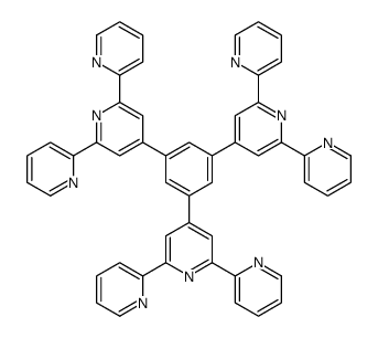 4-[3,5-bis(2,6-dipyridin-2-ylpyridin-4-yl)phenyl]-2,6-dipyridin-2-ylpyridine Structure