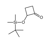 2-[tert-butyl(dimethyl)silyl]oxycyclobutan-1-one Structure