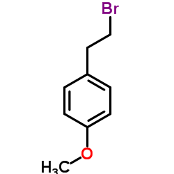 p-(2-bromoethyl)anisole structure