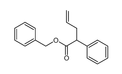 2-phenyl-pent-4-enoic acid benzyl ester结构式