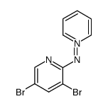 pyridinium N-(2'-(3',5'-dibromopyridyl))aminide Structure