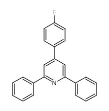 4-(4-Fluorophenyl)-2,6-diphenylpyridine Structure