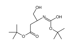 Boc-L-aspartinol 4-tert-Butyl Ester Structure