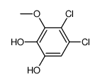 1,2-Benzenediol,4,5-dichloro-3-methoxy-(9CI)结构式