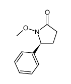 (5S)-1-methoxy-5-phenylpyrrolidin-2-one结构式