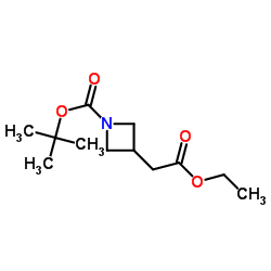 3-(2-乙氧基-2-氧代乙基)氮杂丁烷-1-羧酸叔丁酯图片