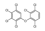 1,2,3,4-tetrachloro-5-(2,3,6-trichlorophenoxy)benzene Structure