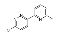 3-chloro-6-(6-methylpyridin-2-yl)pyridazine结构式