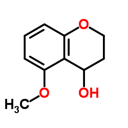 5-Methoxy-4-chromanol structure