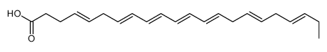docosa-4,7,9,11,13,16,19-heptaenoic acid结构式
