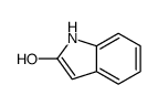 1H-吲哚-2-醇结构式