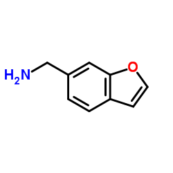 1-(1-Benzofuran-6-yl)methanamine Structure