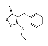 4-benzyl-5-ethylsulfanyldithiole-3-thione Structure
