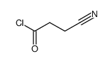 3-cyanopropanoyl chloride Structure