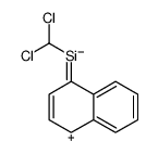 dichloromethyl(naphthalen-1-yl)silicon Structure