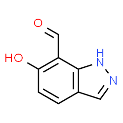 6-Hydroxy-1H-indazole-7-carbaldehyde Structure