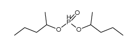 phosphonic acid bis-(1-methyl-butyl) ester结构式