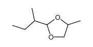 2-butan-2-yl-4-methyl-1,3-dioxolane Structure