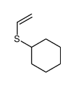 ethenylsulfanylcyclohexane Structure