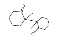 1,1'-Dimethyl-2,2'-dioxo-bicyclohexyl Structure