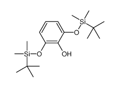 2,6-Bis-(t-butyl dimethylsilyloxy) phenol structure
