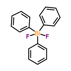 Difluoro(triphenyl)-λ5-bismuthane structure