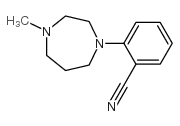 2-(4-Methylperhydro-1,4-diazepin-1-yl)benzonitrile Structure