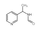 N-(1-PYRIDIN-3-YL-ETHYL)-FORMAMIDE Structure