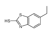 2(3H)-Benzothiazolethione,6-ethyl-(9CI) structure