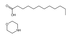 lauric acid, compound with morpholine (1:1) structure
