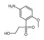 2-[(5-Amino-2-methoxyphenyl)-sulfonyl]-ethanol Structure