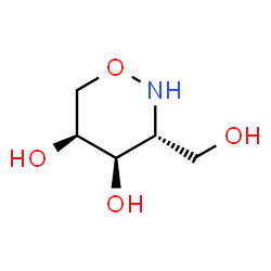 2H-1,2-Oxazine-4,5-diol, tetrahydro-3-(hydroxymethyl)-, (3R,4R,5S)-rel- (9CI) picture