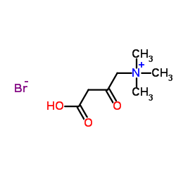 3-Carboxy-N.N,N-triMethyl-2-oxo-1-propanaminium Bromide结构式