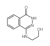 1(2H)-Phthalazinone,4-[(2-hydroxyethyl)amino]- Structure