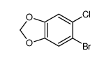 5-BROMO-6-CHLOROBENZO[D][1,3]DIOXOLE Structure