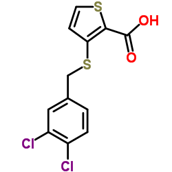 3-[(3,4-DICHLOROBENZYL)SULFANYL]-2-THIOPHENECARBOXYLIC ACID图片