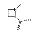 (2S)-Methyl-1-azetidine-2-carboxylic acid Structure