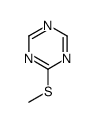 2-methylsulfanyl-1,3,5-triazine结构式