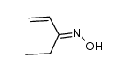 Ethyl-vinyl-keton-oxim结构式
