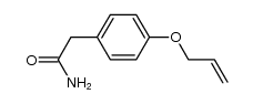 2-(4-(allyloxy)phenyl)acetamide结构式