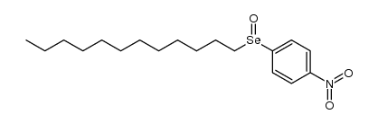 1-(dodecylseleninyl)-4-nitrobenzene结构式