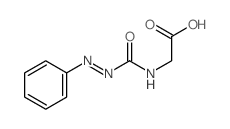 Glycine,N-[(phenylazo)carbonyl]- (9CI) Structure