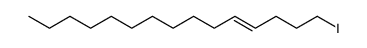 trans-1-iodopentadec-4-ene Structure