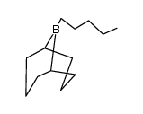 9-pentyl-9-borobicyclononane Structure