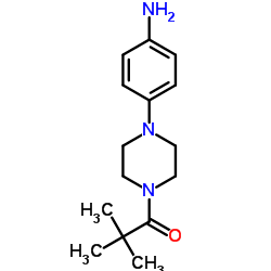4-[4-(2,2-DIMETHYLPROPANOYL)PIPERAZIN-1-YL]ANILINE picture