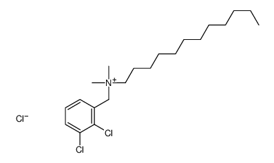 (2,3-dichlorophenyl)methyl-dodecyl-dimethylazanium,chloride结构式