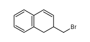 2-(bromomethyl)-1,2-dihydronaphthalene结构式